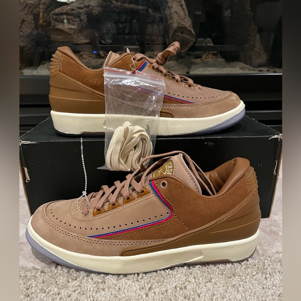 Two 18 x Air Jordan 2 Retro Low Brown BRAND NEW ‼️‼️ men’s size 7 NO BOX ‼️
